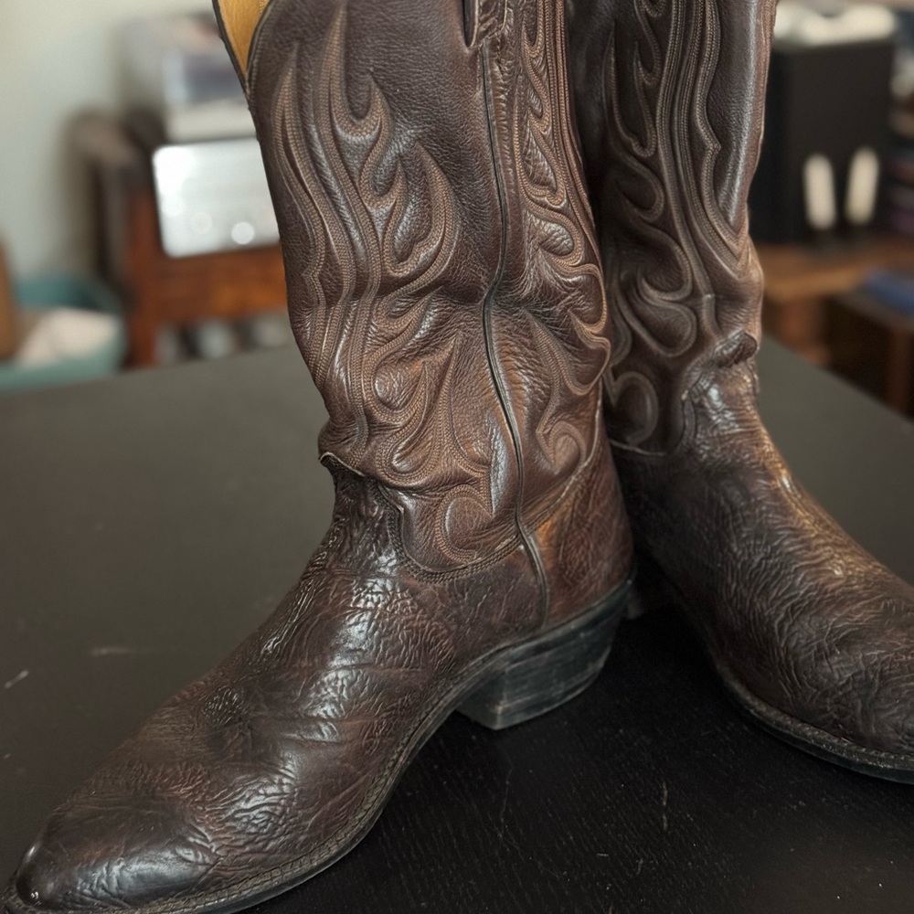 Murga Boot Company. Cowboy/Western Boots, leather, excellent.